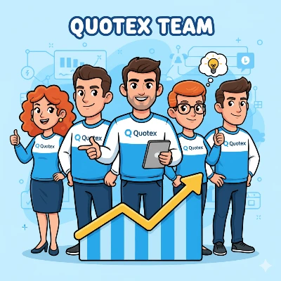 Equipe Quotex - Profissionais dedicados à sua experiência de negociação